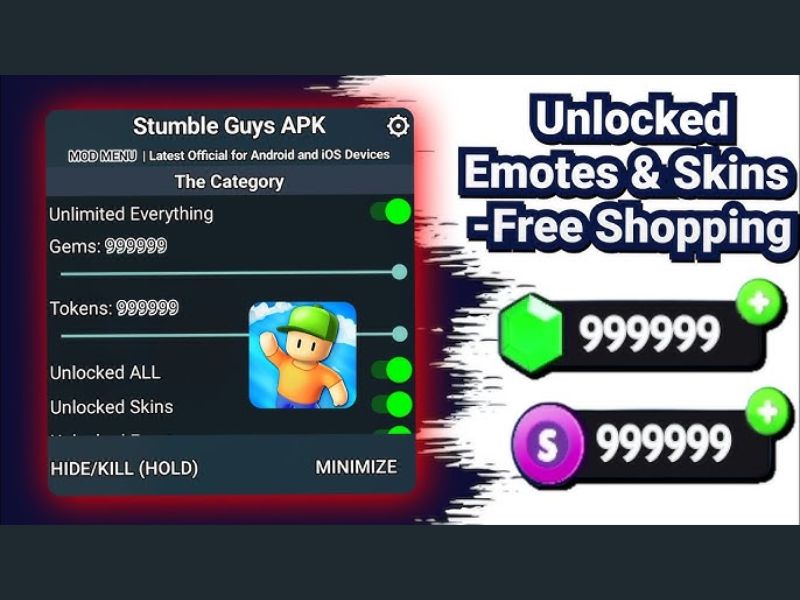 Tải Stumble Guys Mod Hack.boats (Mở Khóa Full) v0.95 Mẹo chơi Stumble Guys Mod Hack.boats hiệu quả