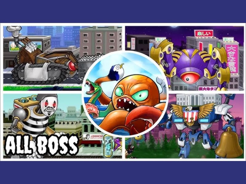 Tải Crazy Octopus Mod APK (Vô Hạn Tiền, Menu) v5.1 Các Tính Năng Mod Nâng Cấp Của Bản Crazy Octopus Mod Apk