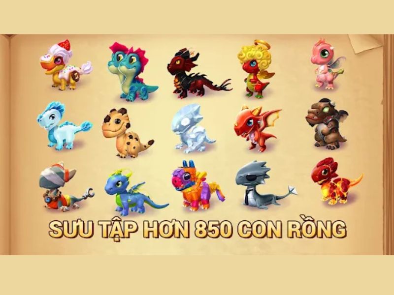 Tải Dragon Mania Legends Hack (Full Kim Cương) v9.0.0n Thế Giới Rồng Đa Dạng Và Có Chiều Sâu Trong Dragon Mania Legends Hack