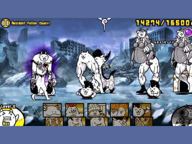 Tải The Battle Cats Hack (Vô Hạn Tiền) v15.3.1 Mới Nhất Hơn 100 hình dạng mèo khác nhau trong The Battle Cats Hack