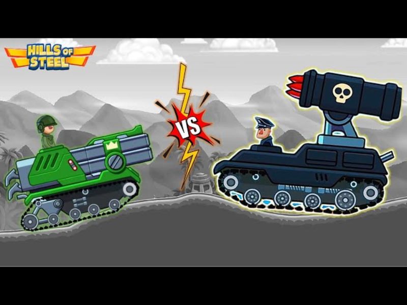 Tải Hack Hills of Steel Apk (Full Tiền, Kim Cương) v8.7.0 Lối Chơi Chiến Đấu Xe Tăng Kịch Tính