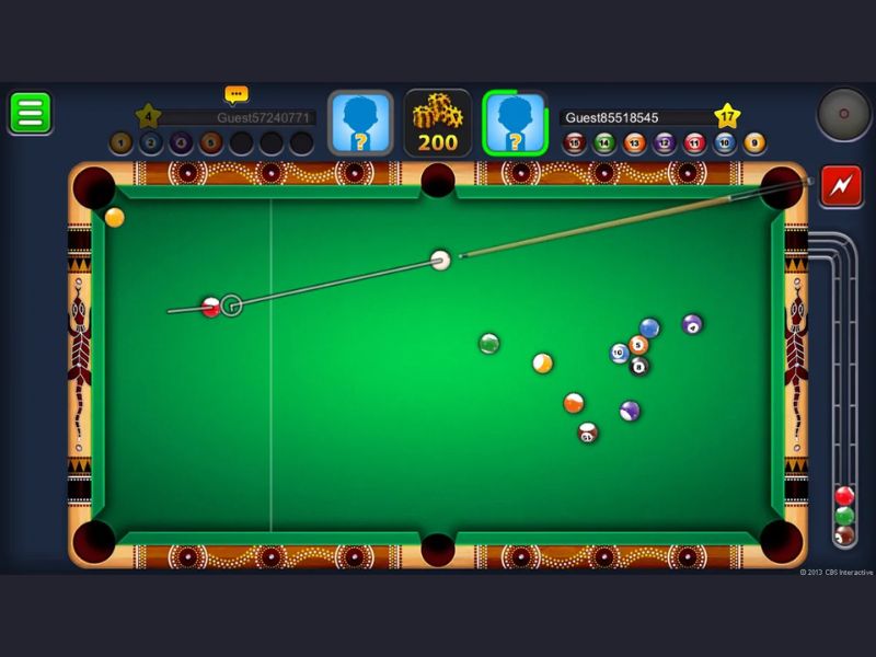 Tải Hack 8 Ball Pool Mod Apk (Vô Hạn Tiền, Đường Kẻ Dài) v56.22.0 Gameplay đơn giản nhưng đòi hỏi kỹ năng