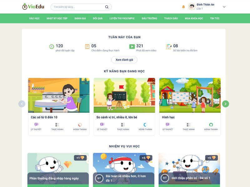 Tải VioEdu Mod APK (Mở Khóa Pro, Kim Cương) v2.0.29 Nội dung chất lượng trong Vioedu Mod Apk