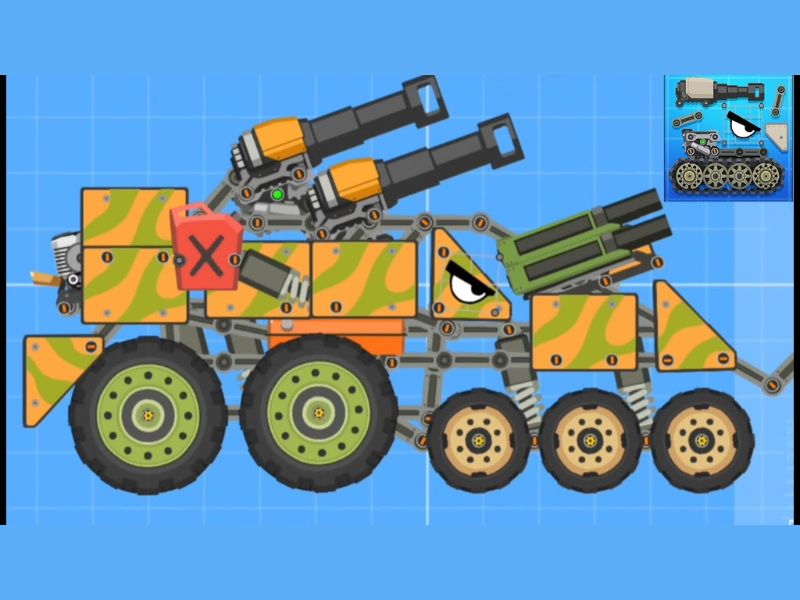 Tải Hack Super Tank Rumble Mod Apk (Full Tiền, Kim Cương) v5.11.8 Tự Do Lắp Ráp Xe Tăng Theo Phong Cách Riêng Trong Super Tank Rumble Hack