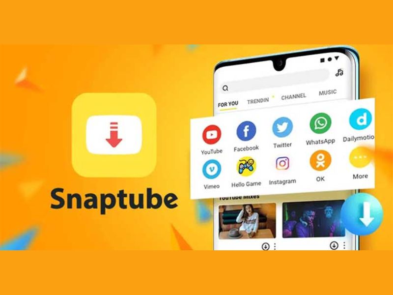 Tải Snaptube Mod APK (Mở Khóa VIP) v7.34.0.73450310 Website Và Mạng Xã Hội Hỗ Trợ Cho Snaptube