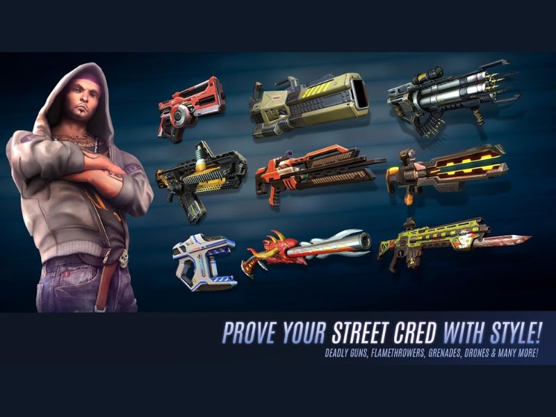 Tải Hack Gangstar Vegas (Full Tiền, Vip 10) v9.5.0d Kho vũ khí và phương tiện cực kỳ phong phú trong Hack Gangstar Vegas