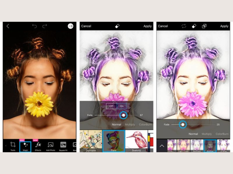 Tải Picsart Theartpics Mod APK (Mở Khóa Gold, Premium) v30.0.3 Nhiều Màu Sắc Khác Nhau Trong Picsart Theartpics Mod APK