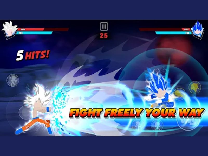 Tải Chiến Binh Rồng Huyền Thoại Hack (Full Nhân Vật) v6.1 Trận chiến đối kháng hoành tráng trong Chiến Binh Rồng Huyền Thoại Hack
