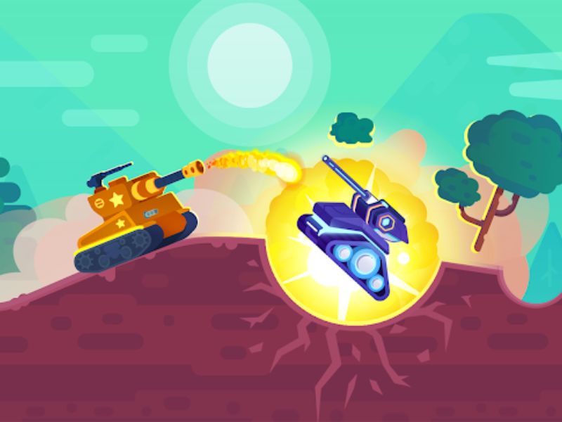 Tải Hack Tank Stars (Full Tiền, Full Kim Cương, VIP) v2.19.101 Điều khiển chiếc xe tăng của mình trong Hack Tank Stars