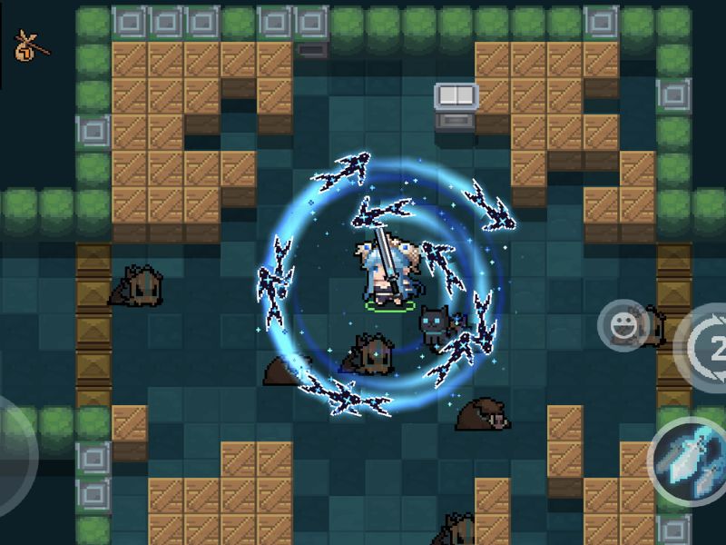 Tải Soul Knight Mod APK (Menu, Vô Hạn Tiền, Bất Tử) v8.2.0 Lối chơi khá đơn giản trong Soul Knight Mod Apk