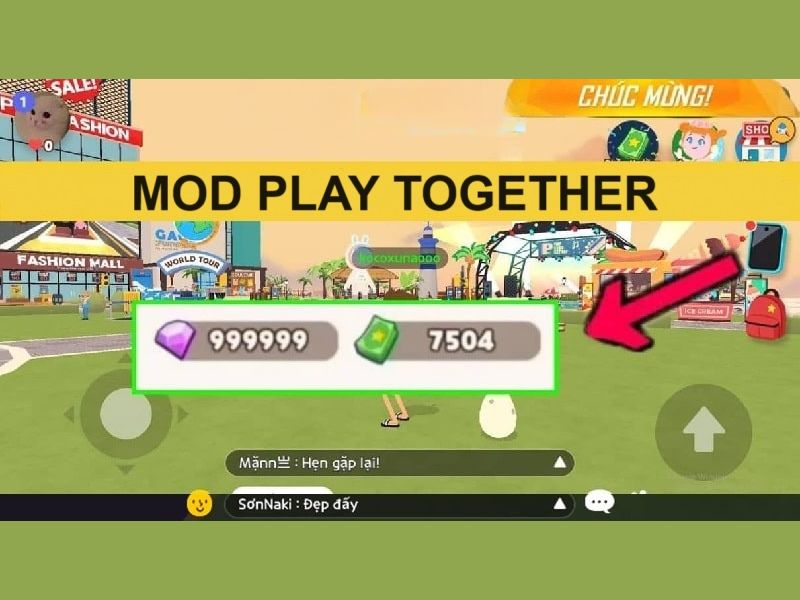 Tải Play Together Mod Siêu VIP Modlmh Apk (Vô Hạn Tiền) v2.26.1 Tính Năng Nổi Bật Có Trong Play Together Mod APK