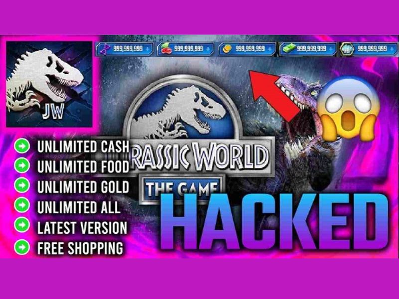 Tải Hack Jurassic World (Full Tiền, Kim Cương) v1.86.11 Tính Năng Nổi Bật Trong Jurassic World Hack Full Tiền, Kim Cương
