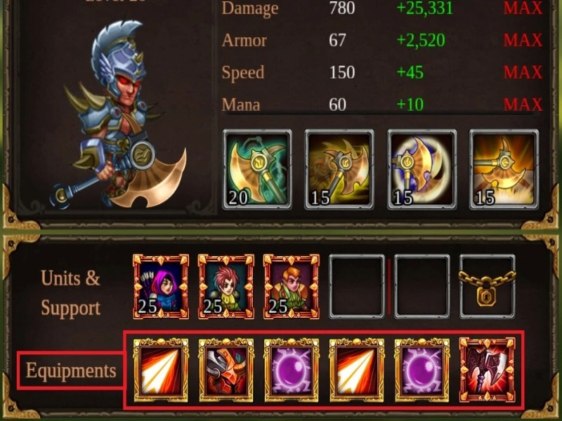 Tải Hack Epic Heroes War (Full Tướng, Kim Cương, Vô Hạn Tiền) v1.35.435.11155pre Hóa thân thành các vị thần trong truyền thuyết trong Game Epic Heroes War Hack