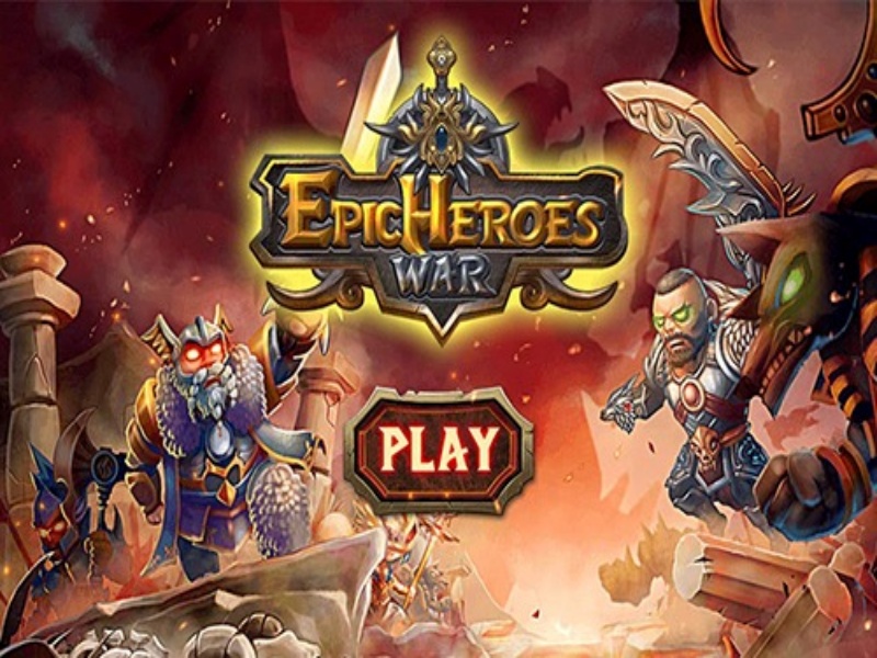 Tải Hack Epic Heroes War (Full Tướng, Kim Cương, Vô Hạn Tiền) v1.35.435.11155pre So tài kỹ năng tại đấu trường trực tuyến