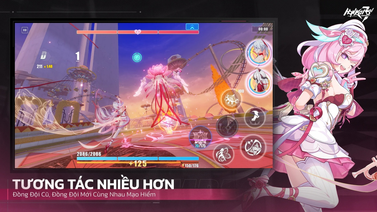 Tải Honkai Impact 3 v8.7.0 Miễn Phí Dành Cho Android Cốt Truyện Đầy Kịch Tính Trong Một Thế Giới Hỗn Loạn