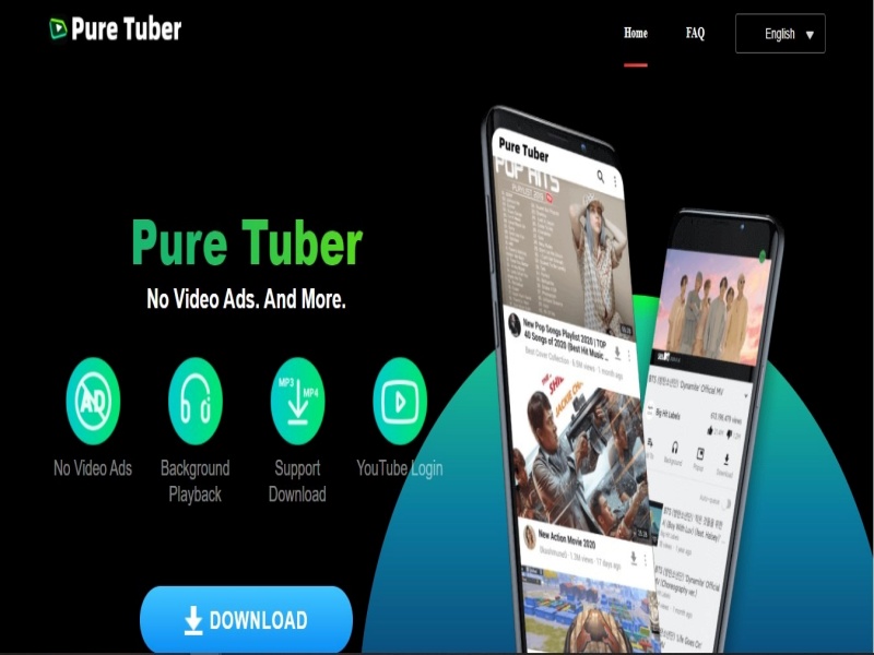 Tải Pure Tuber Apk (Premium) v5.5.0.107 Miễn Phí Cơ chế chặn quảng cáo bằng AI thông minh của Pure Tuber Apk