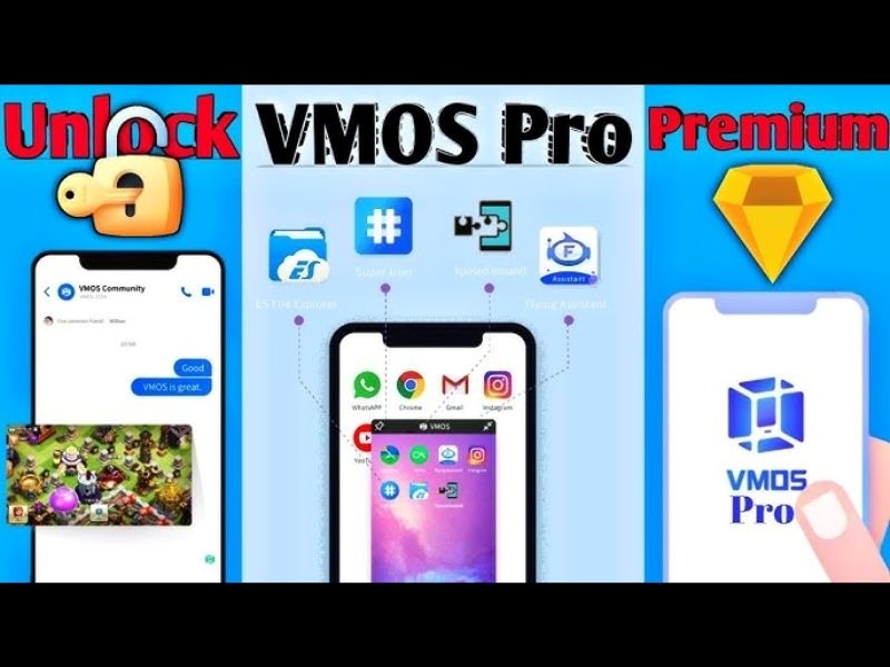 Tải Vmos Pro Mod Apk (Mở Khóa Premium) v3.1.2 Tùy chỉnh cấu hình phần cứng đa dạng
