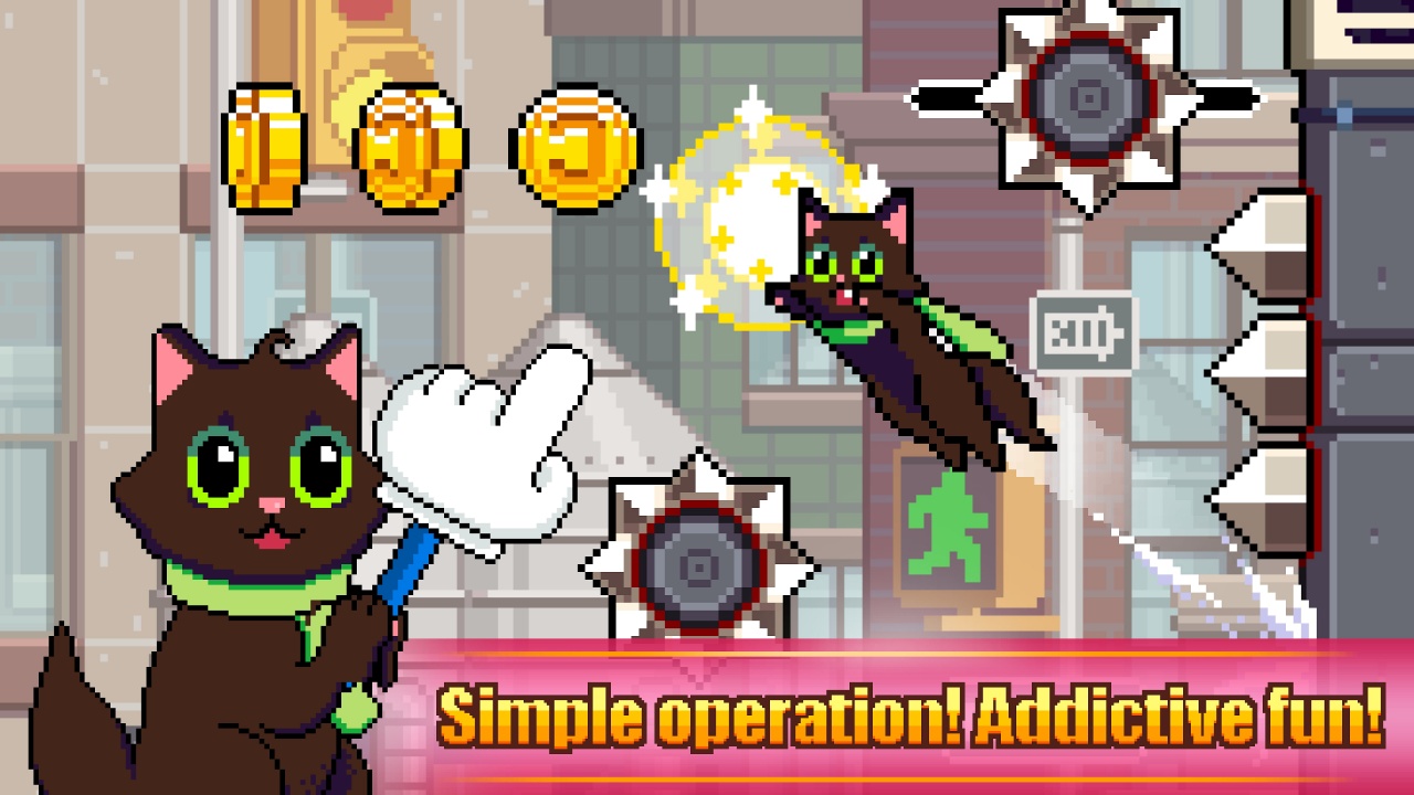 Tải Cat Jump Mod Apk (Menu, Vô Hạn Tiền, Mở Khóa Tất Cả) v1.1.309 Trải Nghiệm Điều Khiển Đơn Giản, Dễ Dàng