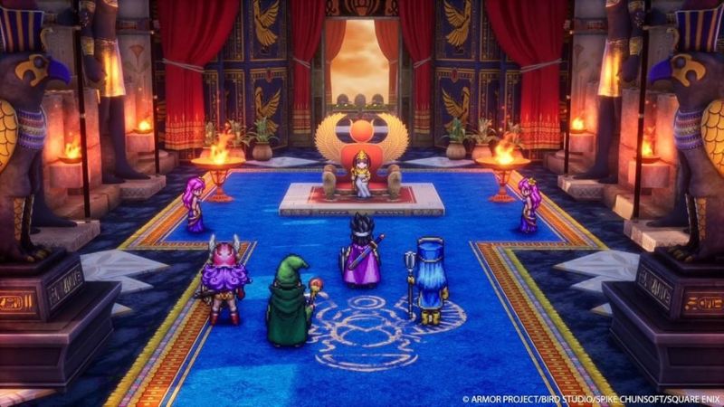 Tải Dragon Quest III Apk v1.1.1 Miễn Phí Cho Android Dragon Quest III Đồ Họa Nhân Vật Mang Phong Cách JRPG Kinh Điển