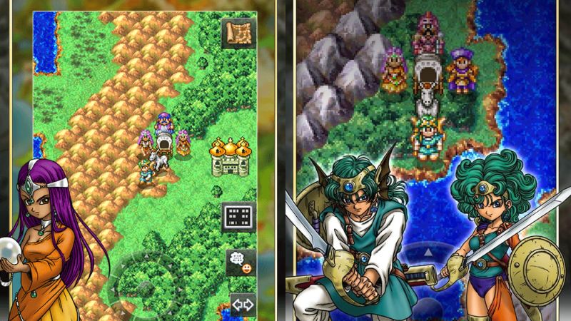 Tải Dragon Quest IV Apk (Full Game) v1.1.6 Miễn Phí Dragon Quest IV Hệ Thống Chiến Đấu Theo Lượt Đặc Trưng