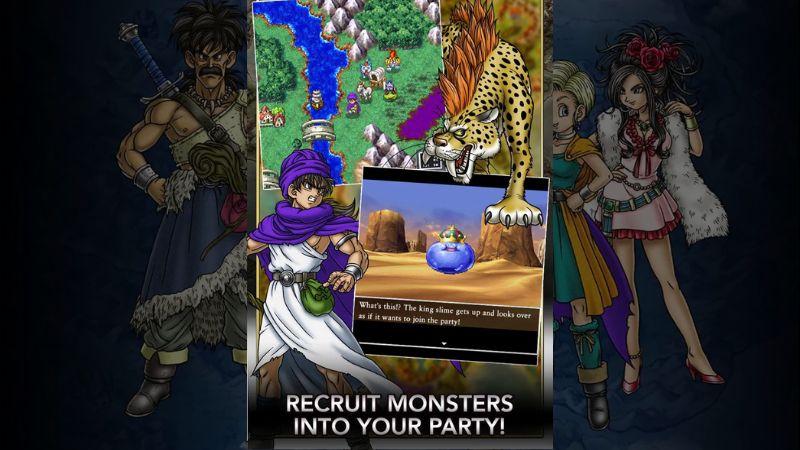 Tải Dragon Quest V Apk (Full Game) v1.1.6 Miễn Phí Dragon Quest V Chiến đấu và săn quái để nhận phần thưởng giá trị