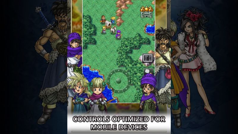 Tải Dragon Quest V Apk (Full Game) v1.1.6 Miễn Phí Dragon Quest V Giao diện điều khiển đơn giản, tối ưu cho mobile