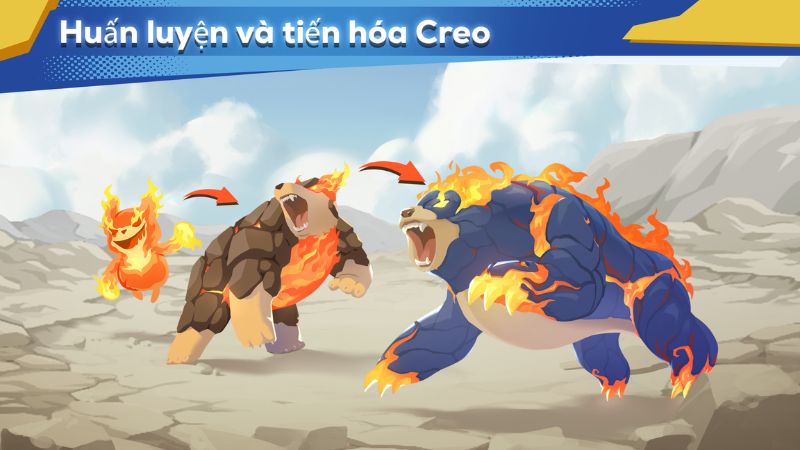 Tải EvoCreo 2 Mod Apk (Vô Hạn Tiền, Menu, Sát Thương) v2.1.1 EvoCreo 2 Huấn Luyện & Tiến Hóa – Trái Tim Của Gameplay