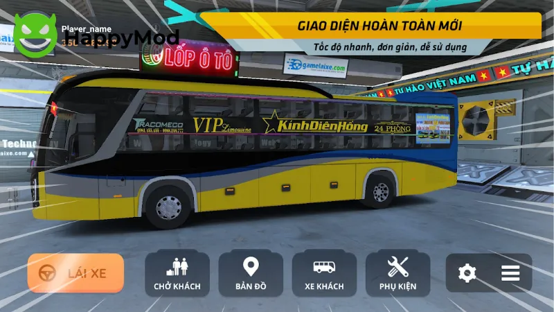 Tải Coach Bus Simulator Vietnam MOD APK v1.1.9 Mới Nhất Tính Năng Định Vị Tùy Chỉnh Trong Coach Bus Simulator Vietnam