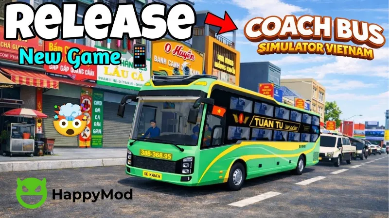 Tải Coach Bus Simulator Vietnam MOD APK v1.1.9 Mới Nhất Tính Năng Tùy Biến Và Nâng Cấp Xe Buýt Trong Coach Bus Simulator Vietnam