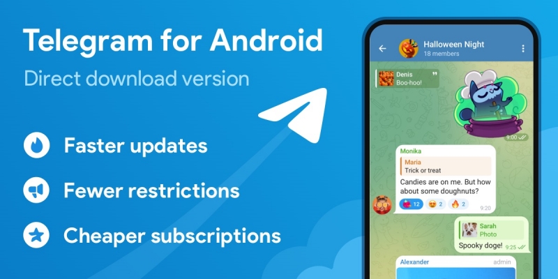 Tải Telegram APK (Premium Unlocked) Miễn Phí Cho Android Telegram APK