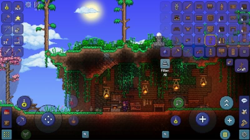 Tải Terraria Mod APK v1.4.5.6.4 (Bất Tử, Vô Hạn Items) Điểm nổi bật trong Terraria Mod Apk phiên bản mới