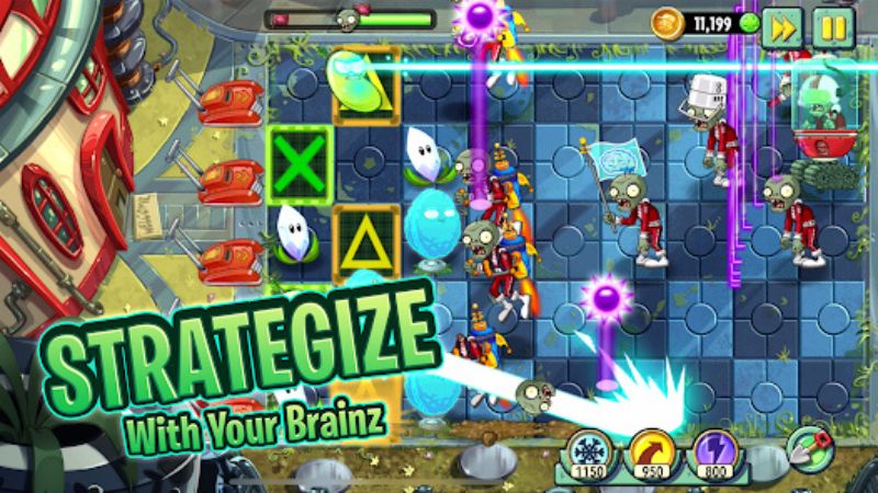 Tải Hack Plant Vs Zombie 2 Apk (Vô Hạn Tiền, Max Level, Bất Tử) v13.1.1 Hack Plant Vs Zombie 2 Apk: Đồ Họa Hoạt Hình Rực Rỡ, Âm Thanh Sống Động