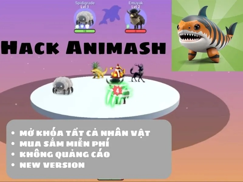Tải Hack Animash Mod APK (Full Nhân Vật) v269 Cho Android Những Lợi Thế Độc Quyền Khi Trải Nghiệm Bản Mod Tại HAPPYMOD