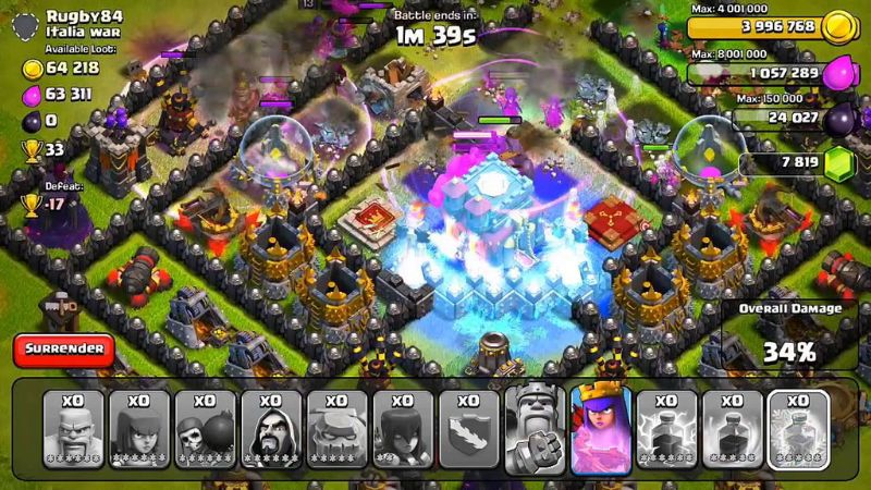 Tải Clash Of Clans APK (MOD Vô Hạn Tiền, Tài Nguyên) v18.350.8 Phát Triển Làng Và Thu Thập Tài Nguyên Trong Clash Of Clans