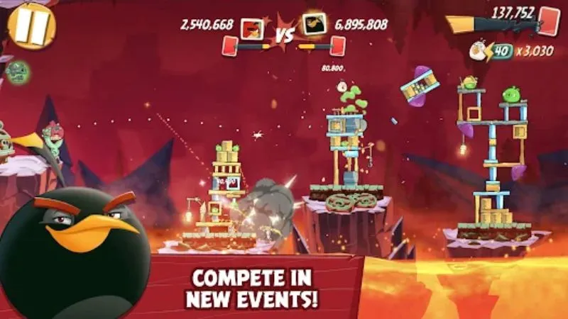 Tải Hack Angry Birds 2 Mod APK (Vô Hạn Tiền, Năng Lượng) v9.0.0 Trải Nghiệm Lối Chơi Bắn Phá Đầy Lôi Cuốn Của Angry Birds 2