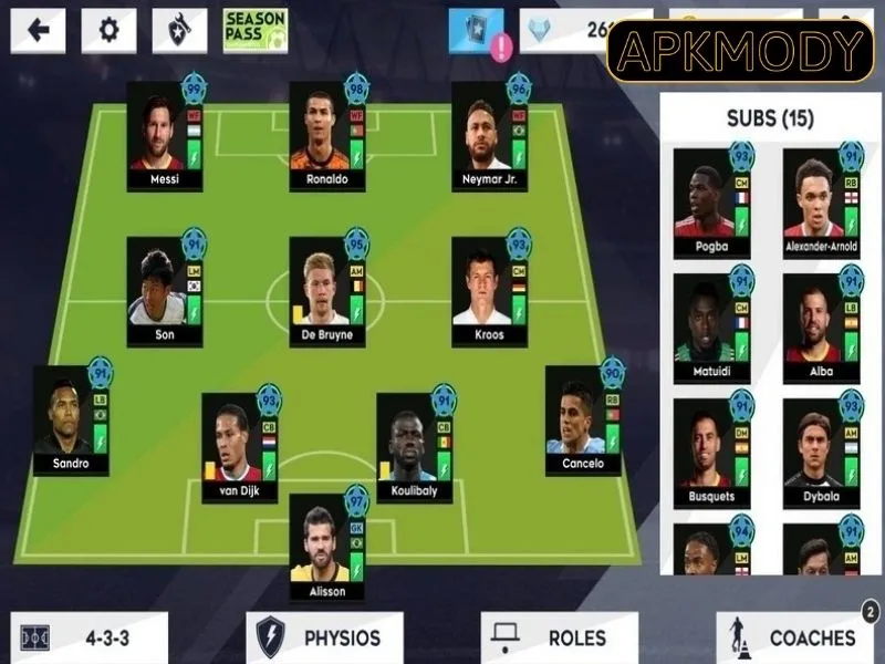Tải Dream League Soccer 2019 Mod Tiger Vô Hạn Tiền V6.15 Các Chế Độ Gameplay Chính Trong Dls 2019