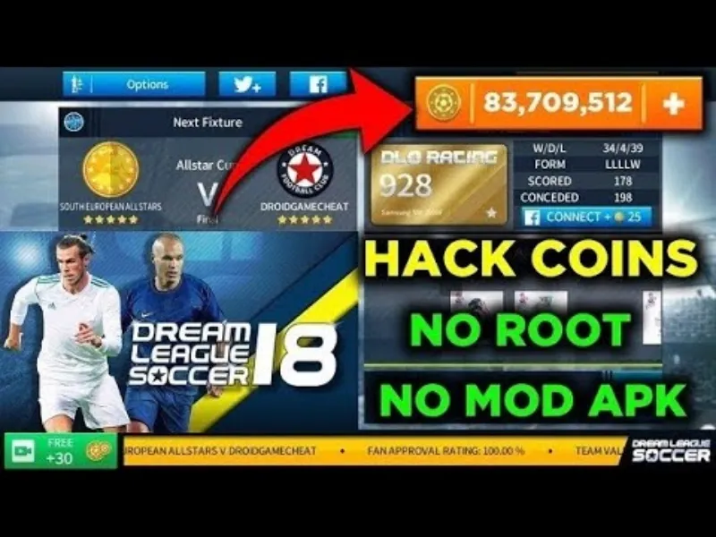 Tải Dream League Soccer 2019 Mod Tiger Vô Hạn Tiền V6.15 Các Tính Năng Nổi Bật Của Dream League Soccer 2019 Mod Tiger Vô Hạn Tiền