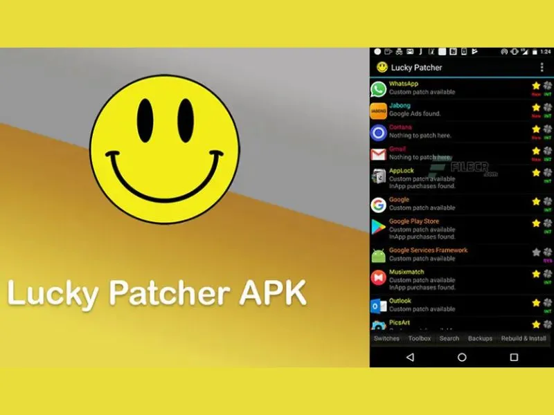 Tải Lucky Patcher APK V12.10.4 Cho Android Miễn Phí Lucky Patcher APK - Công Cụ Hack Game Và Ứng Dụng Tối Thượng
