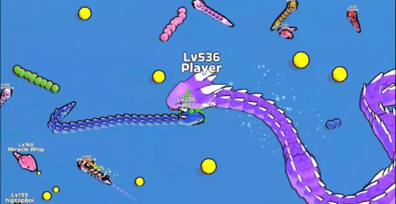Tải Hack Snake Clash Mod APK (Vô Hạn Tiền) V75.0.0 Những Đặc Điểm Gameplay Tạo Nên Sức Hút Khó Cưỡng Của Snake Clash