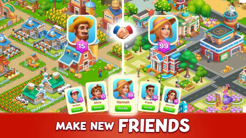 Tải Farm City: Farming & Building MOD APK v2.11.1 (Vô Hạn Tiền) Farm City: Farming & Building MOD APK