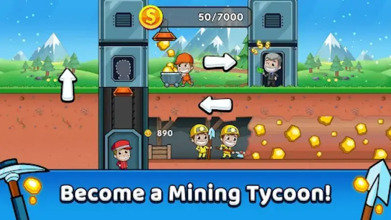 Tải Idle Miner Tycoon MOD APK v5.55.0 (Vô Hạn Tiền) Miễn Phí Idle Miner Tycoon MOD APK