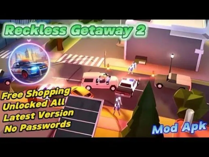 Tải Reckless Getaway 2 MOD APK (Vô Hạn Tiền) v2.34.14 Reckless Getaway 2 MOD APK