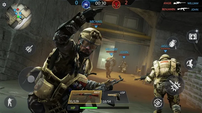 Tải Hack FPS Online Strike v1.3.81 (Vô Hạn Tiền, Không Quảng Cáo) Chế Độ Và Bản Đồ Trong FPS Online Strike