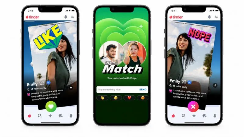 Tải Tinder MOD APK v16.33.0 Miễn Phí Cho Android Tinder MOD APK khi ghép đôi và trò chuyện.
