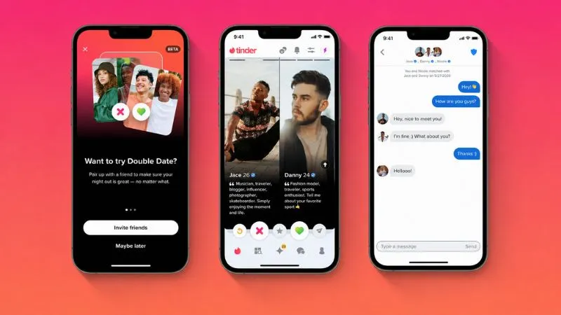 Tải Tinder MOD APK v16.33.0 Miễn Phí Cho Android Tinder MOD APK với giao diện khám phá hồ sơ.