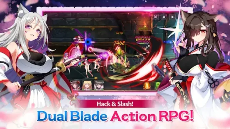 Tải Sword Master Story MOD APK (Vô Hạn Tiền) v4.208.632 Cain sử dụng song kiếm trong Sword Master Story